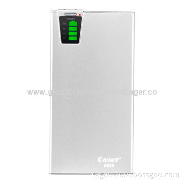 10,000mAh Portable Dual USB Power Bank with 5V DC - 1A Input